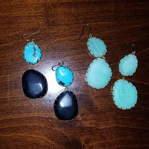 BaubleBar Stone drop Earrings